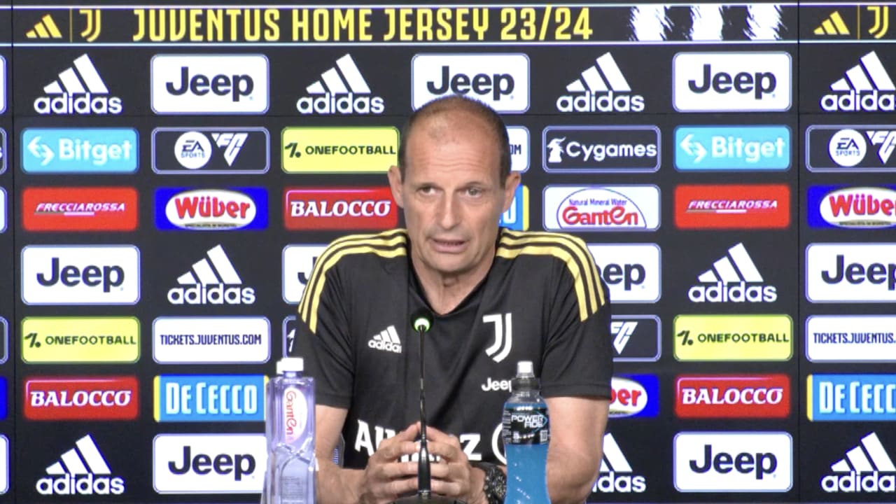 Udinese Juve La Conferenza Stampa Di Allegri Juventus