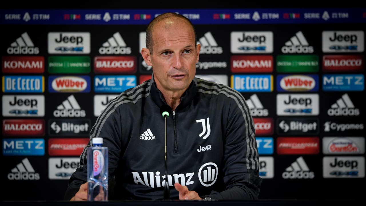 Coach Allegri Previews Juventus Torino Juventus Tv