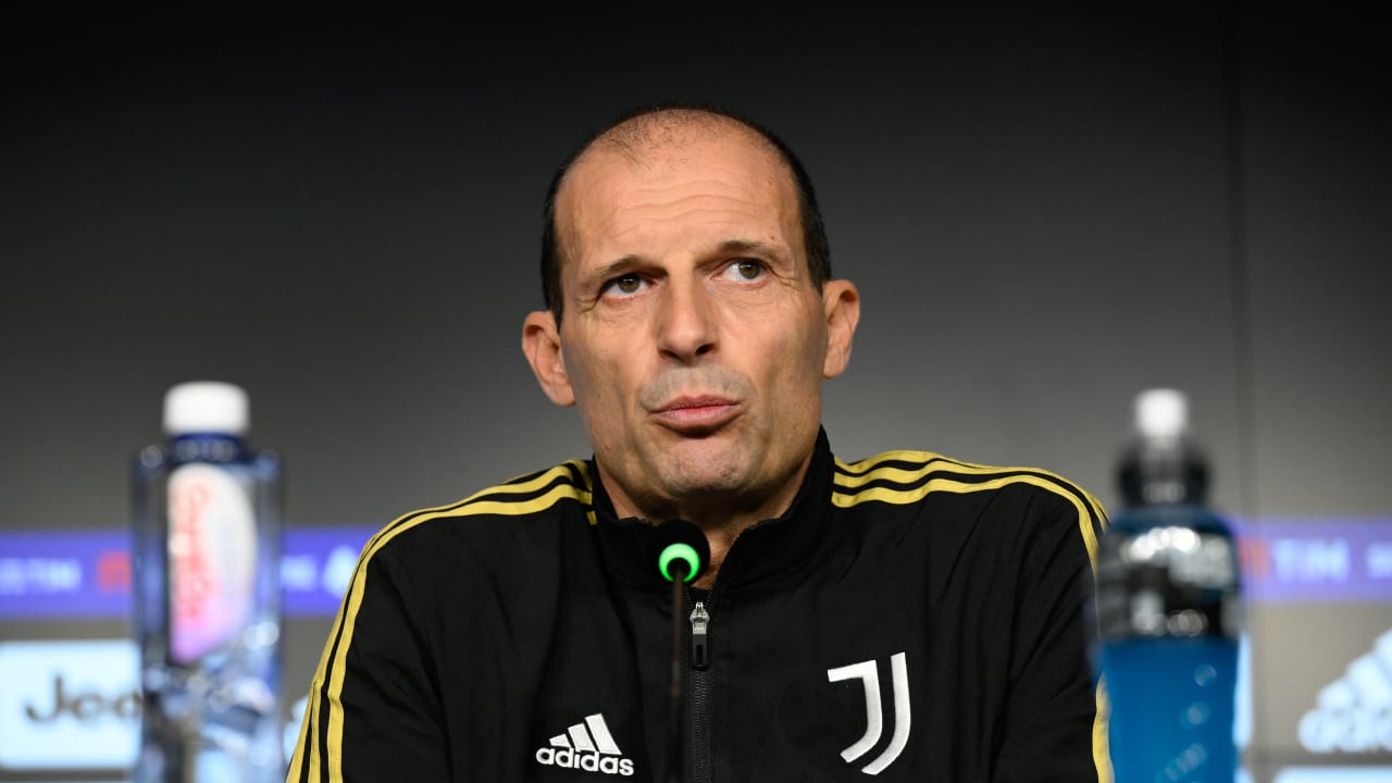 Coach Allegri Previews Juventus Hellas Verona Juventus Tv