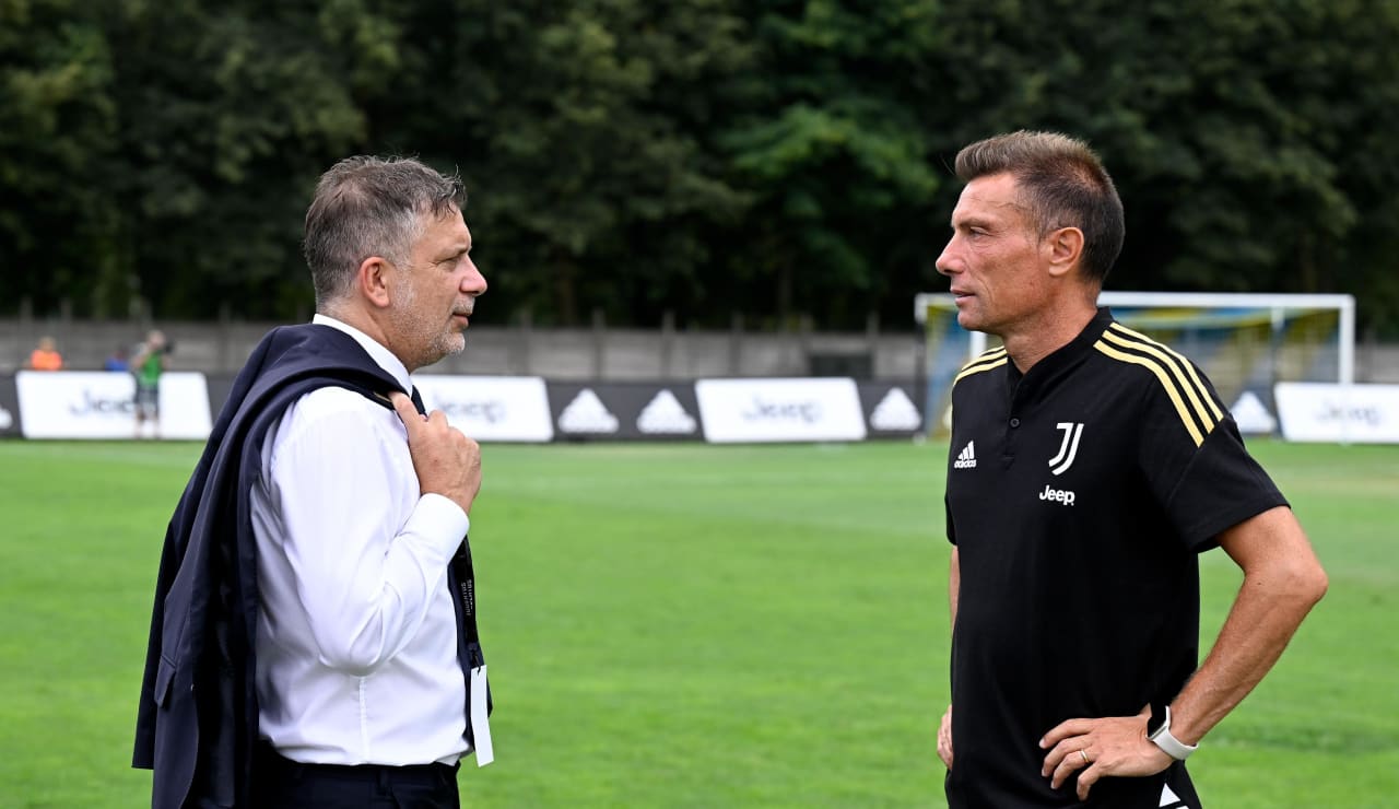VILLAR PEROSA, ITALY - Friendly Match Beetween Juventus FC VS Juventus U23  - August 4, 2022 - Dreamstime