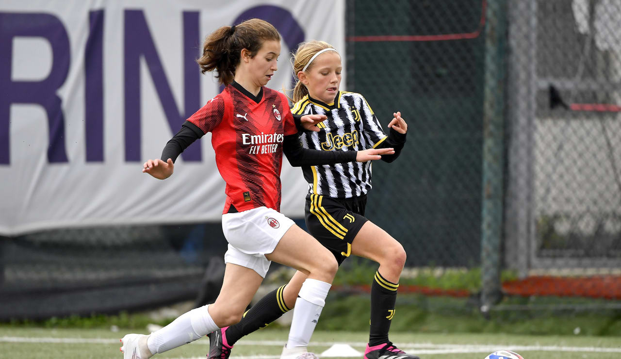women under 10 11 vs Milan18