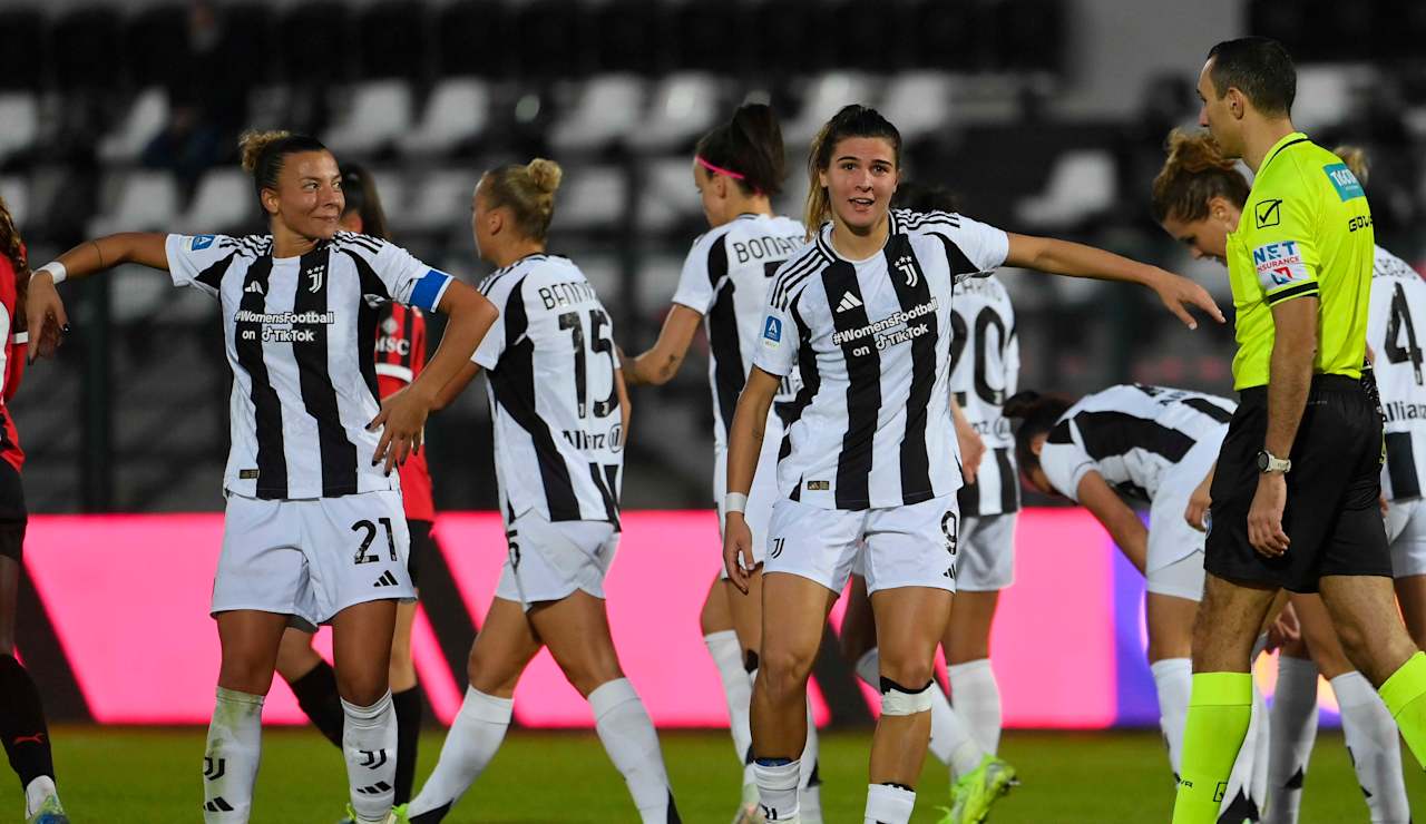 women juventus milan 2024 25