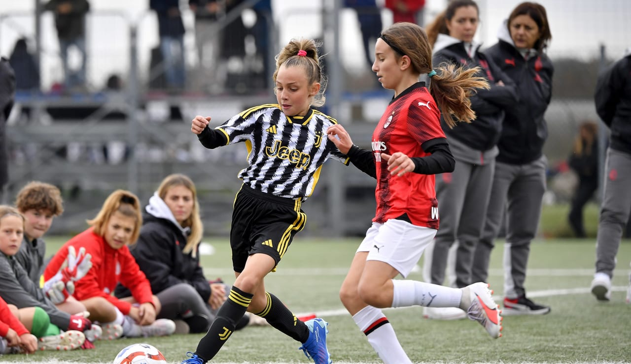 women under 10 11 vs Milan19