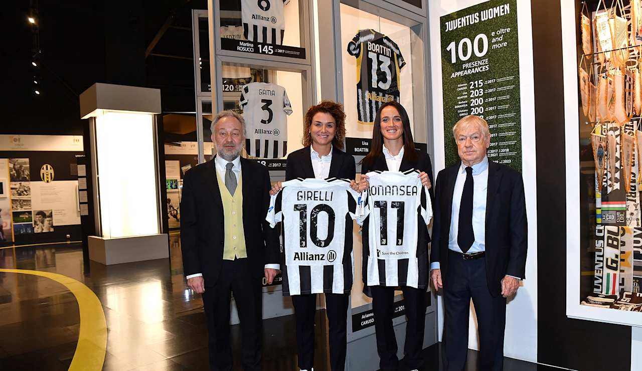 Bonansea and Girelli @ Juventus Museum - 11-02-2025 - 4