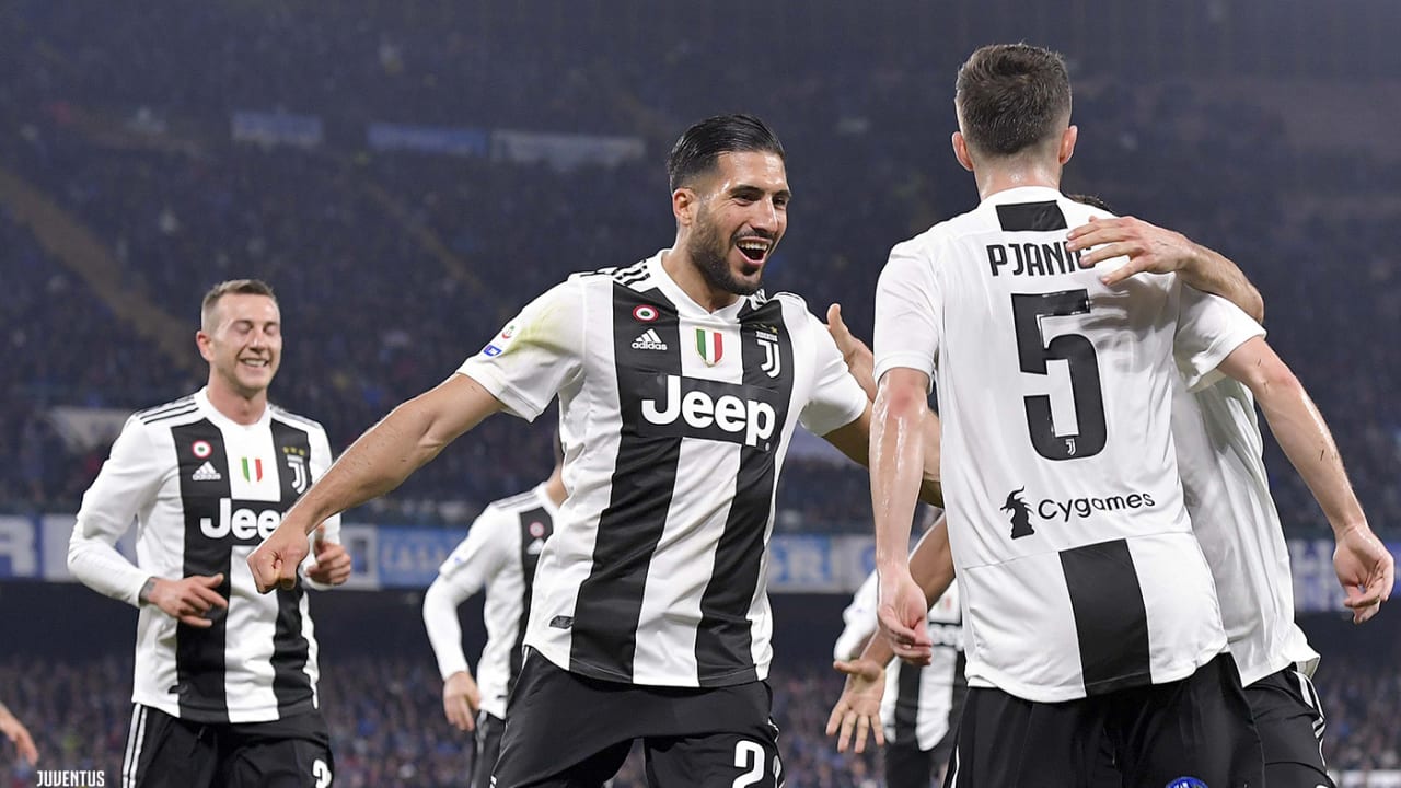 ナポリを破り勝ち点差16に Juventus