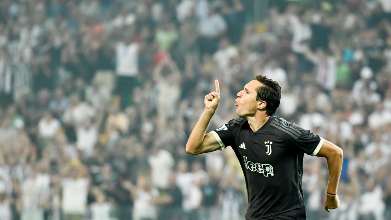 Friendly football match - Juventus FC vs Juventus U23 Next Gen Federico  Chiesa of Juventus during