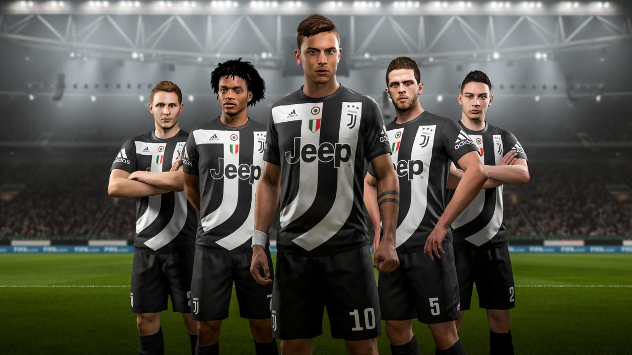 尤文adidas第四球衣 仅在fifa 18 Juventus