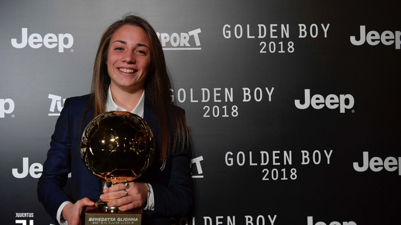 Benedetta Glionna Wins Golden Girl Award Juventus