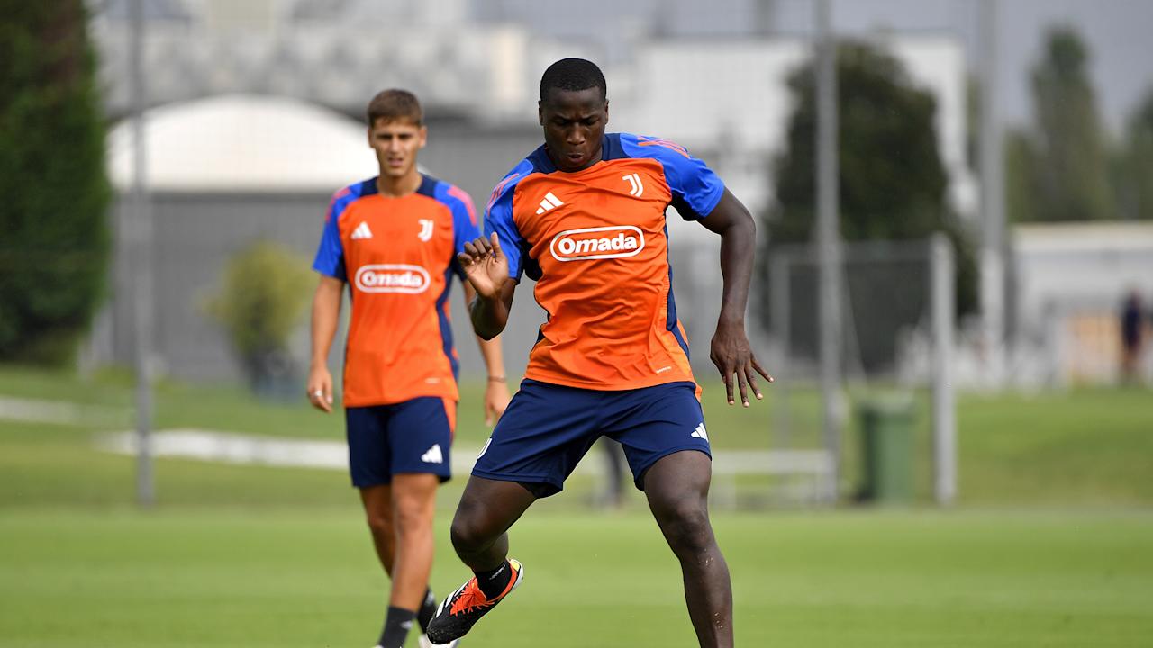 Daouda Peeters in allenamento a Vinovo