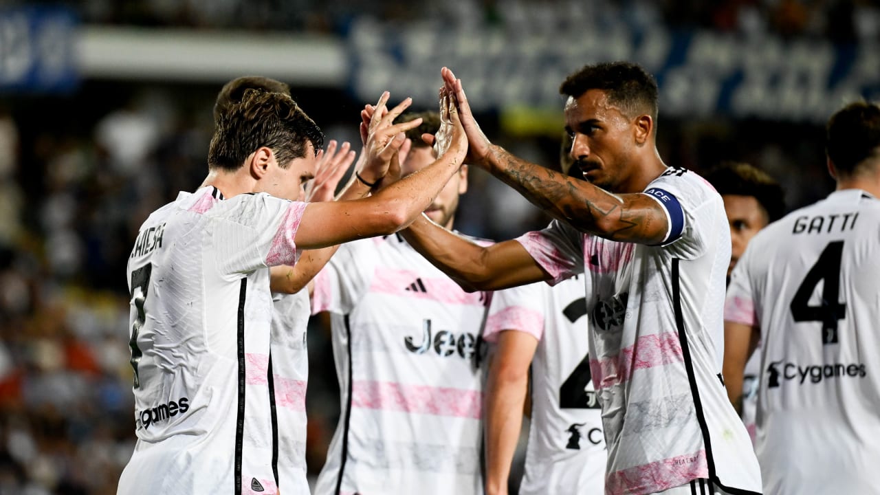 Danilo e Chiesa in Empoli-Juve