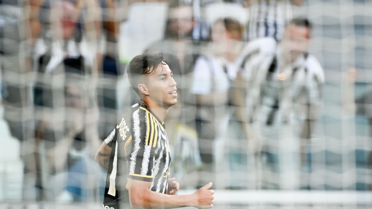 Kaio Jorge all'Allianz Stadium durante il test match tra Juventus A e Juventus B