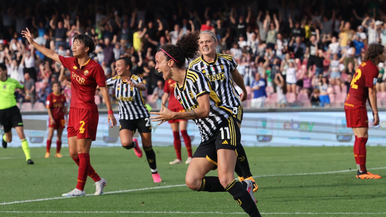 Bonansea contro la Roma in Coppa Italia Femminile