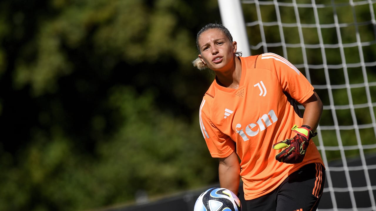 Roberta Aprile in allenamento