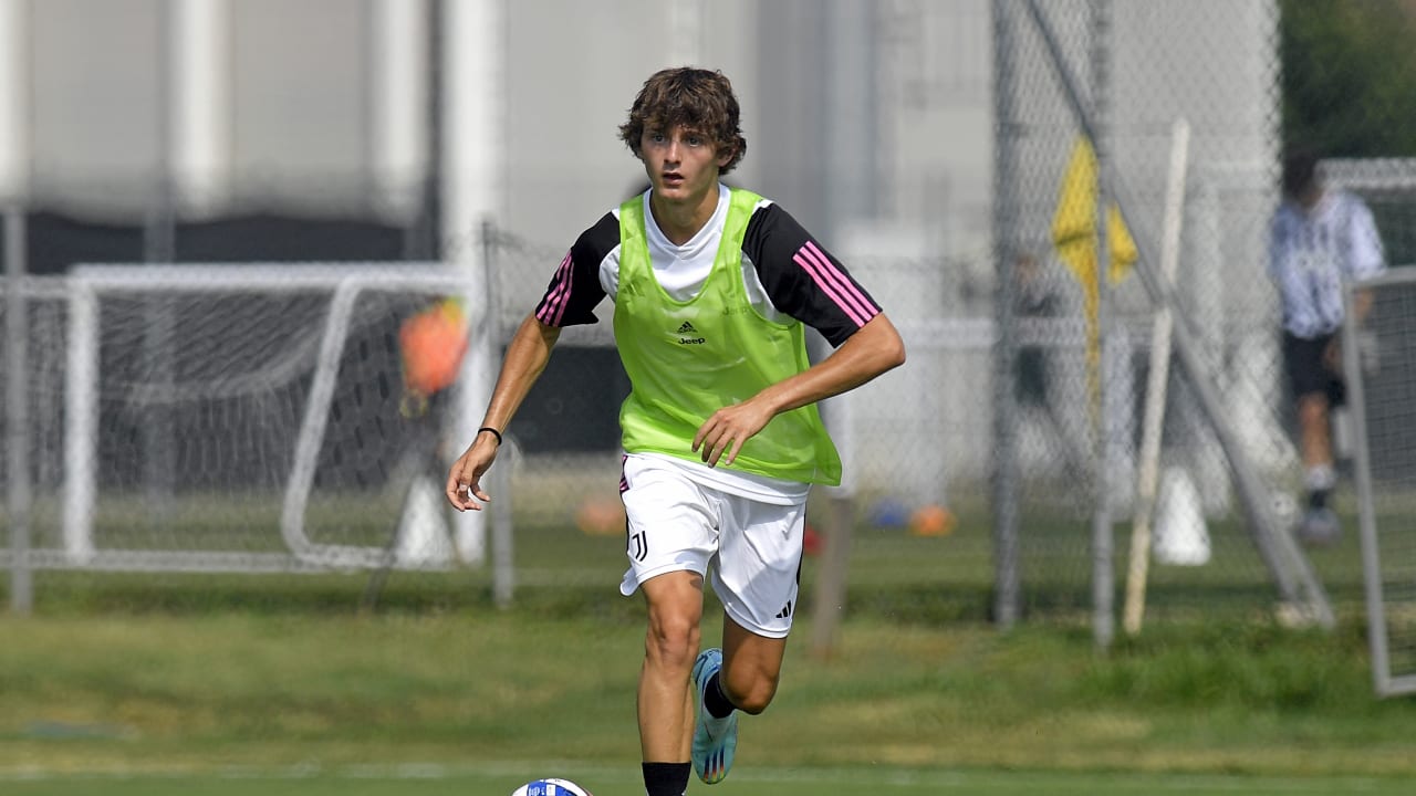 Savio in allenamento a VInovo