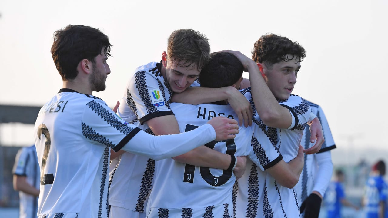 Juventus Under 19 | L'esultanza contro l'Empoli