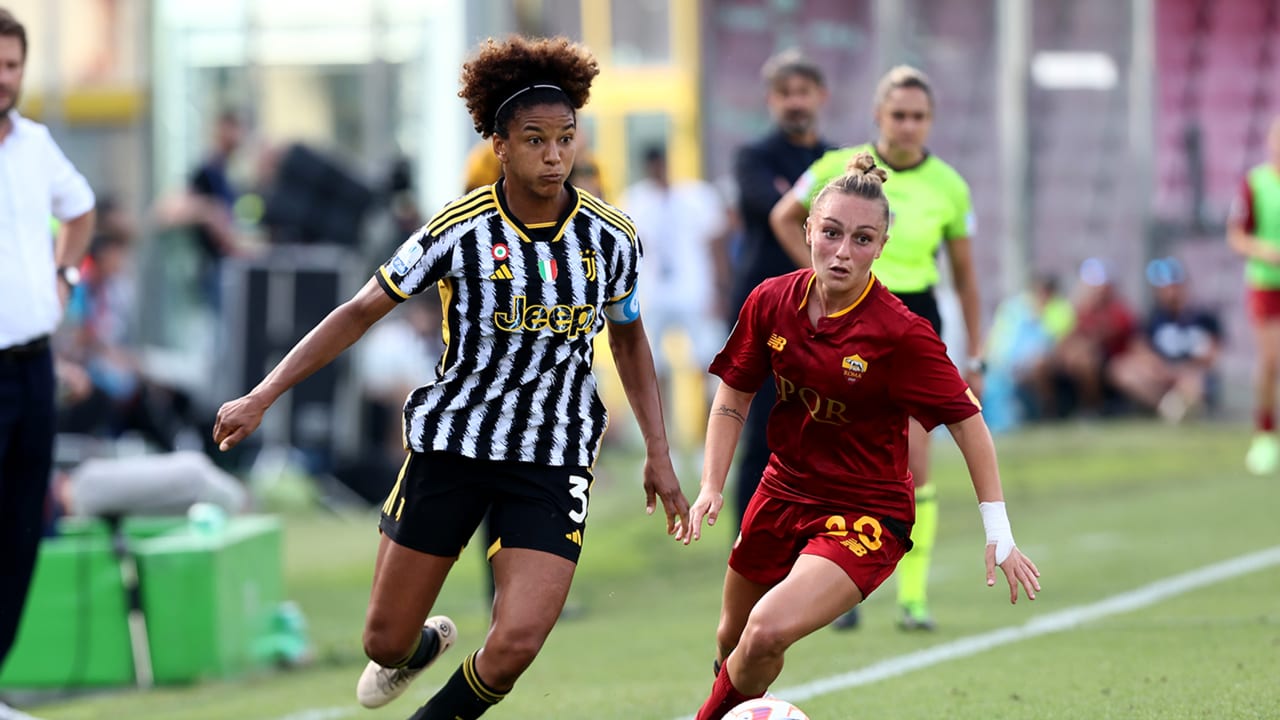 Gama-Greggi in Roma-Juventus Women 