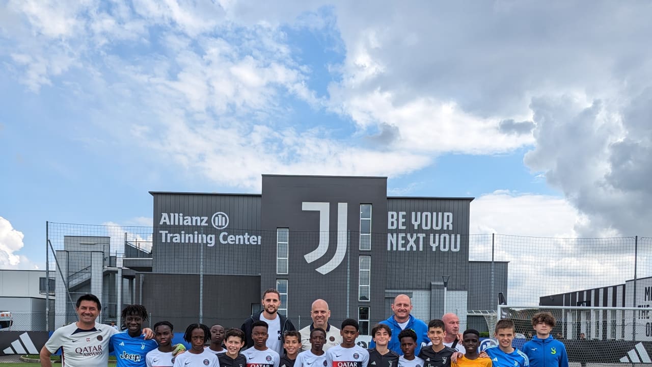 L'Under 12 di Mister Niello in amichevole all'Allianz Training Center con il PSG