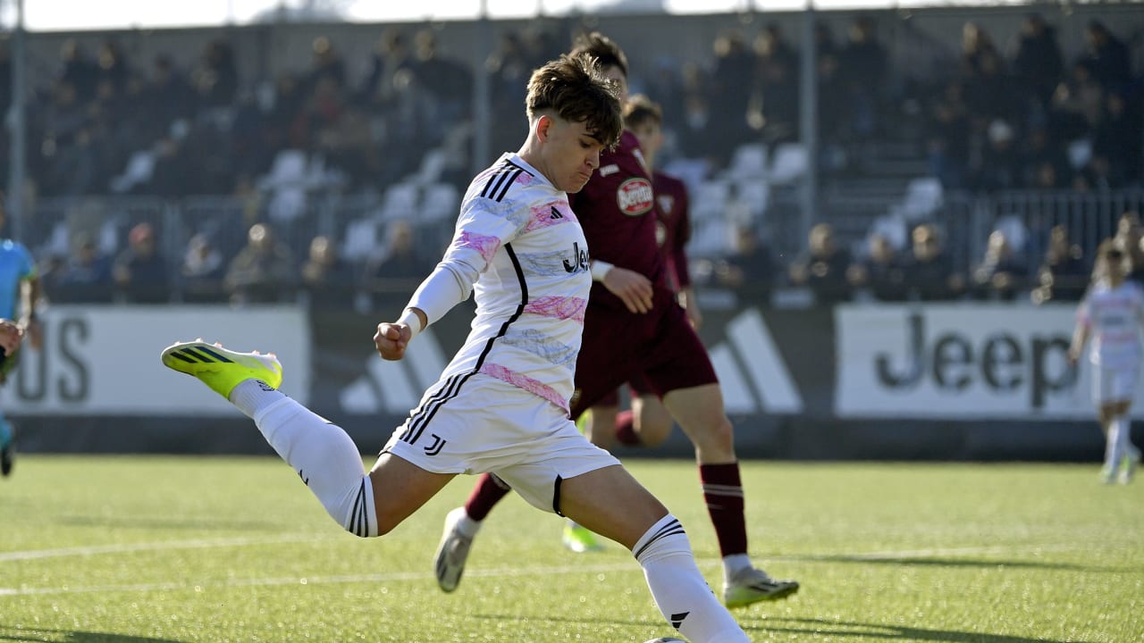 Una foto del Derby della Mole Under 17 andato in scena a Vinovo