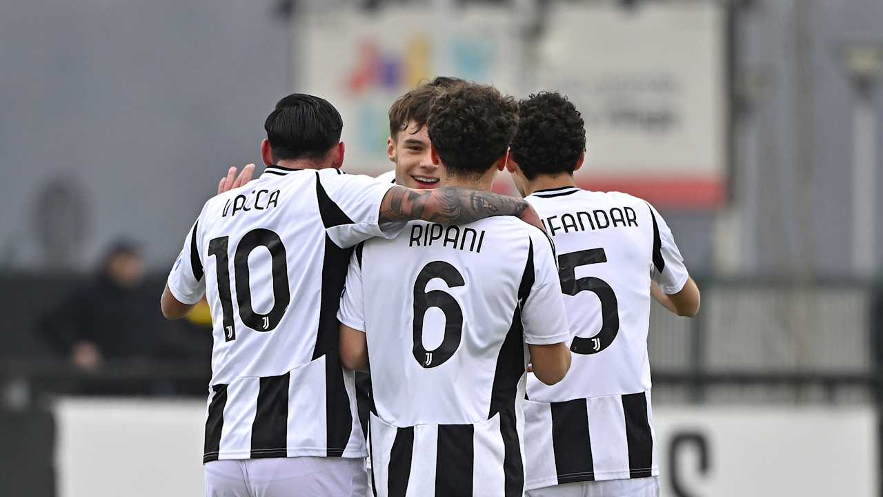 Esultanza Juventus Under 20