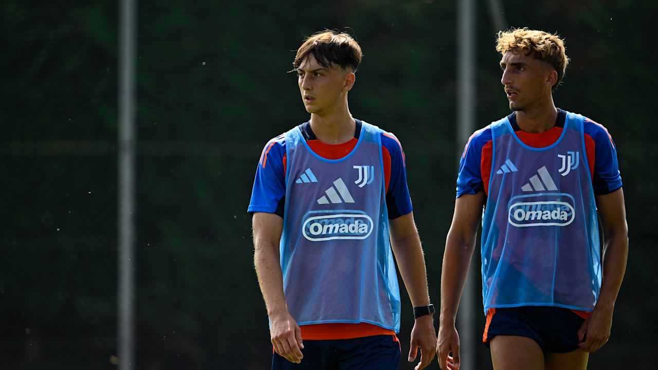 Tommaso Mancini e Alessandro Citi in allenamento a Vinovo