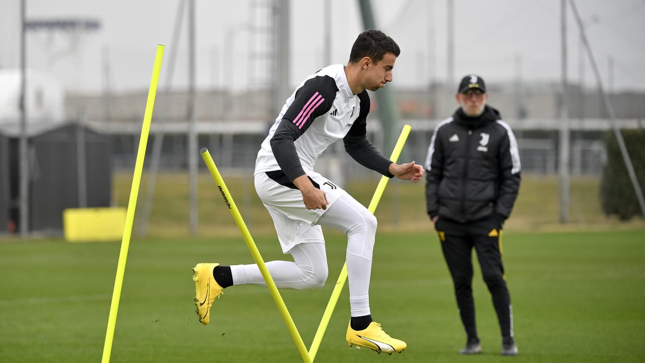 Riccardo Turicchia in allenamento