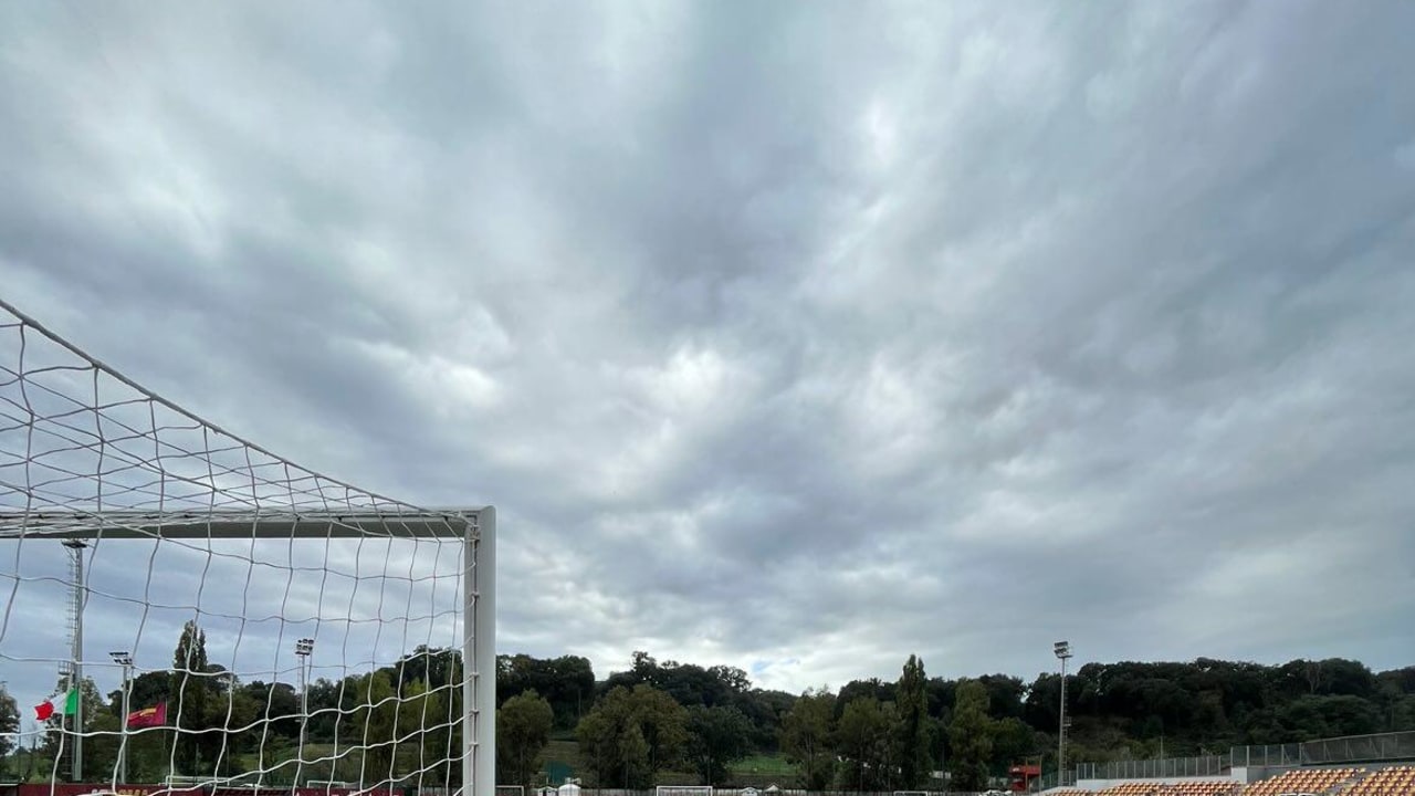 Il campo del centro sportivo di Trigoria