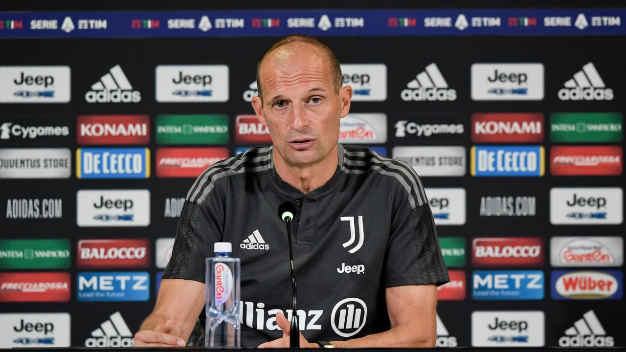 Coach Allegri Previews Juventus Empoli Juventus Tv