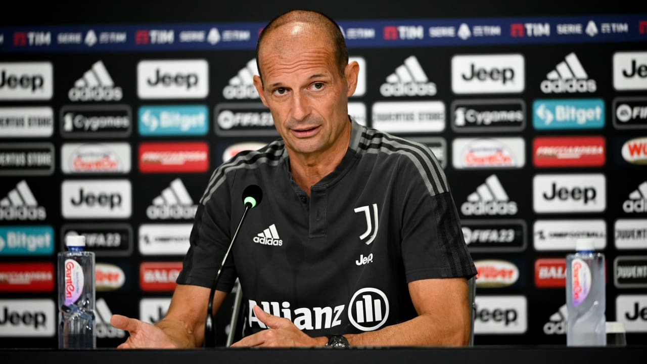 Coach Allegri Previews Fiorentina Juventus Juventus Tv 7588