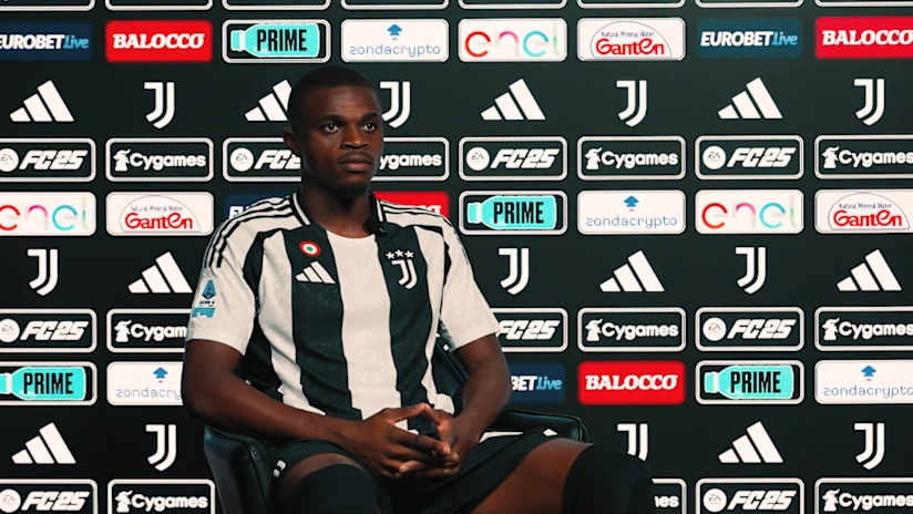 Le prime parole di Pierre Kalulu in bianconero