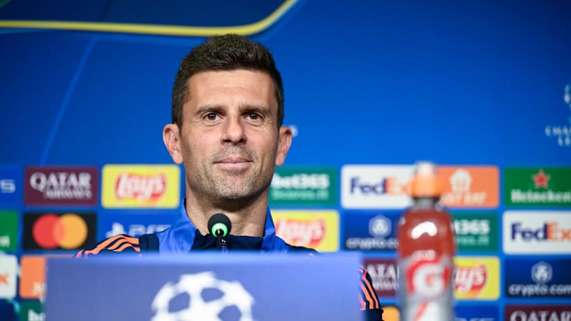 UCL | Thiago Motta e Mattia Perin presentano Juventus - Stoccarda