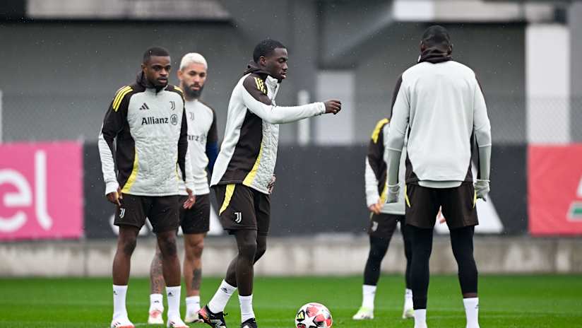 Juventus prepares for Club Brugge!