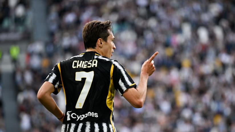 All of Federico Chiesa's goals and assists in the 2023/24 season