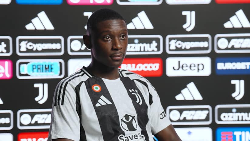 La prima intervista in bianconero di Kolo Muani