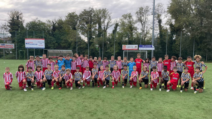 L'Under 10 di Mister Bernardi e l'Under 10 di Mister Saporito a Vicenza