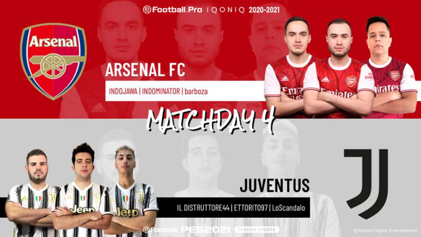 eSports | Matchweek 4 | Arsenal - Juventus
