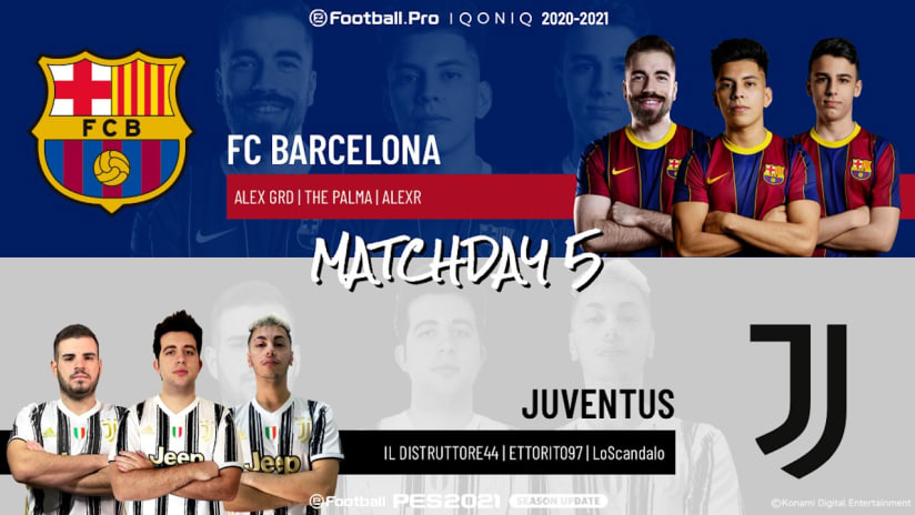 eSports | Matchweek 5 | Barcelona - Juventus