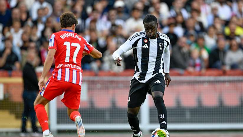 Atletico Madrid - Juventus | Weah: «Dobbiamo continuare a lavorare»