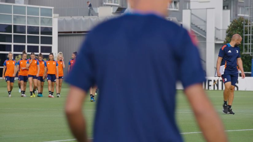 Women | Training towards Juve-Como