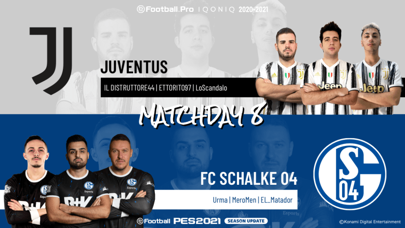 eSports | Matchweek 8 | Juventus - Schalke 04