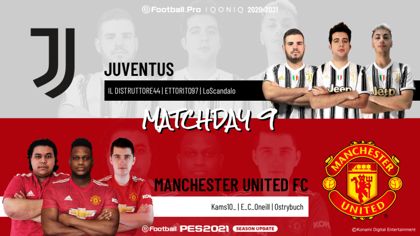 eSports | Matchweek 9 | Juventus - Manchester United