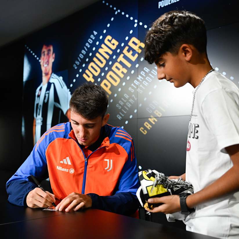 Gallery | Young Reporter with Andrea Cambiaso