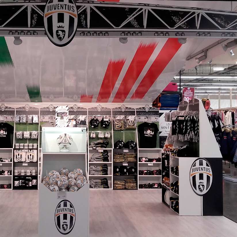 Shop in Shop: i prodotti ufficiali Juventus sempre più vicini ai tifosi