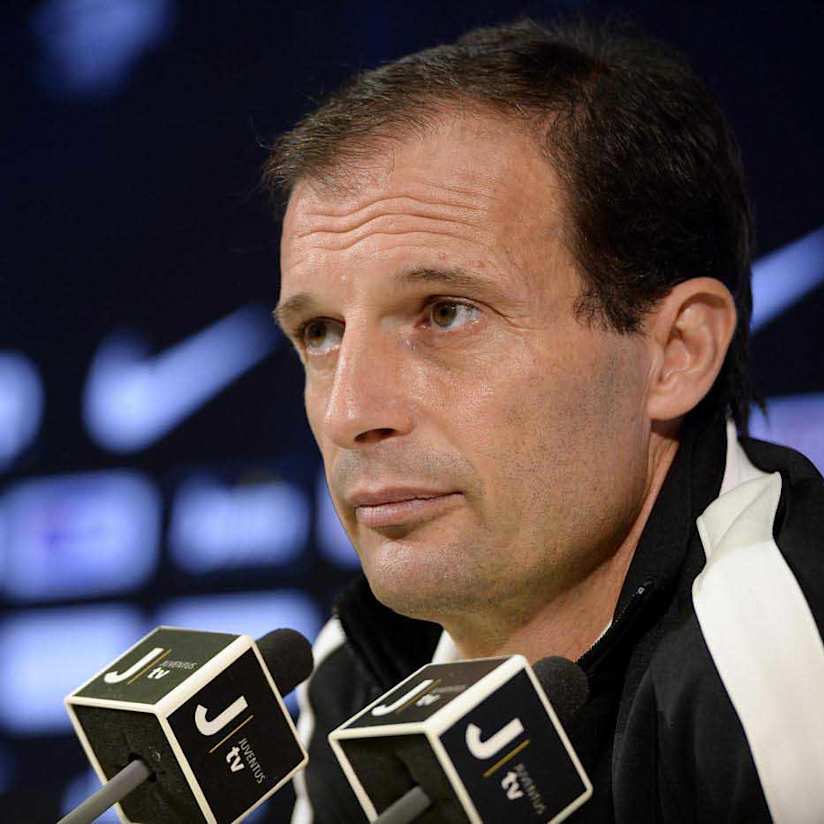 Allegri: “Tomorrow won’t decide the title”