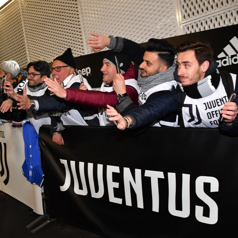 Juventus-Inter, walk about Official Fan Club