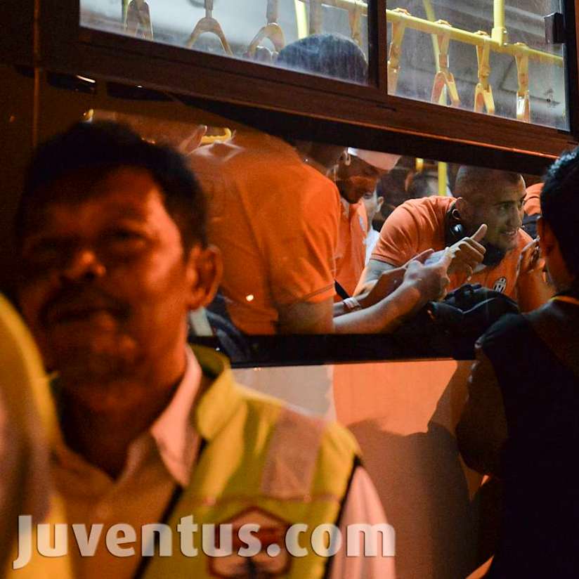 Juventus touch down in Jakarta!