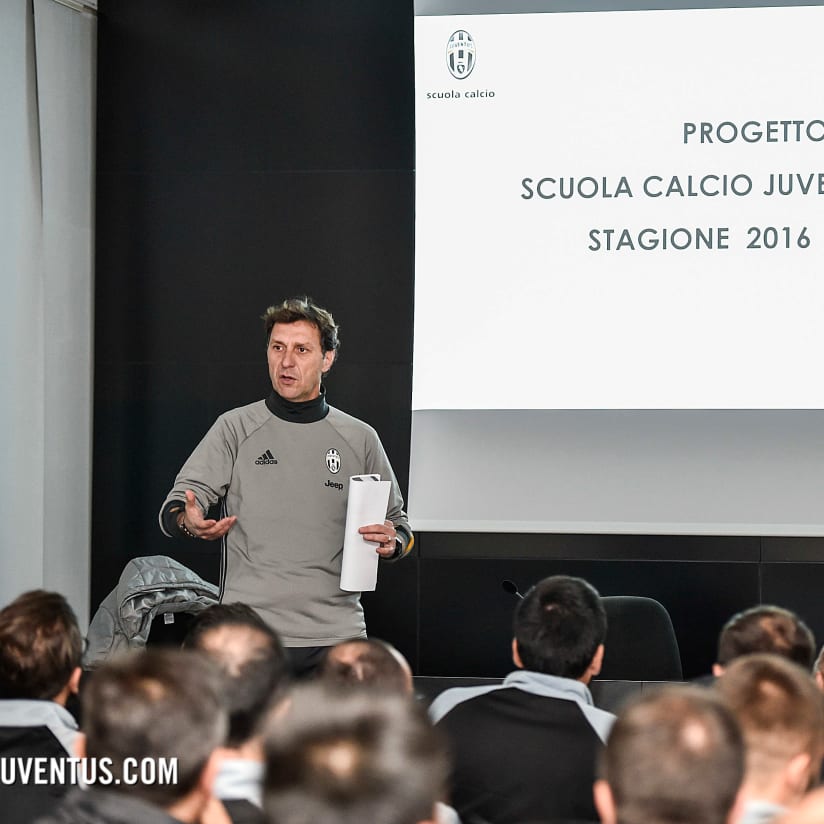 Formazione per i tecnici Scuola Calcio Juventus