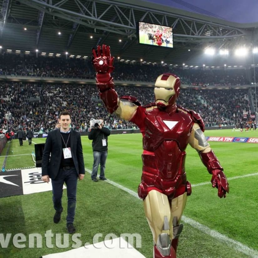 Iron Man, star allo Juventus Stadium