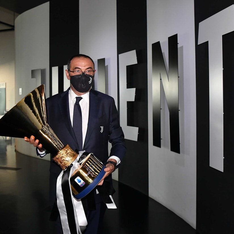 Serie A Trophy At Juventus Museum