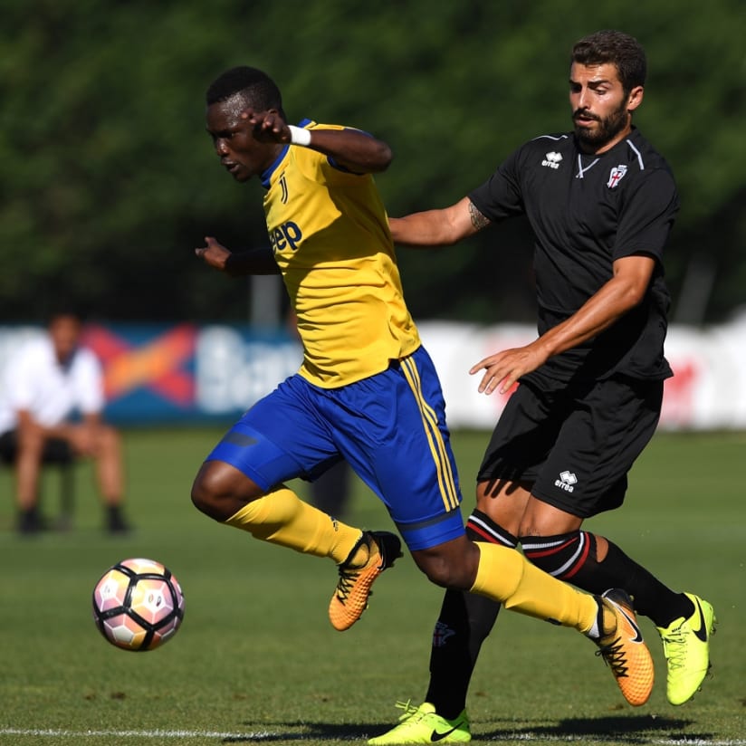 Seconda squadra, l'allenamento con la Pro Vercelli