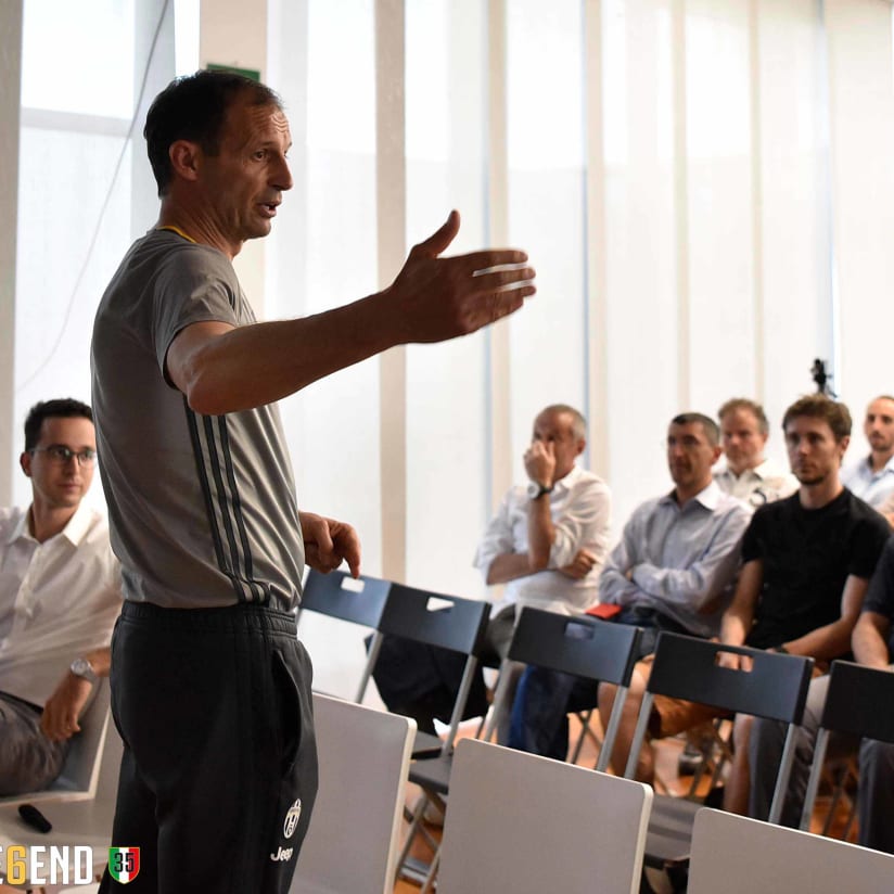 Ultimo incontro del Corso di Formazione per Tecnici Juventus